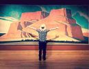 me in front of red butte by maynard dixon cropped web